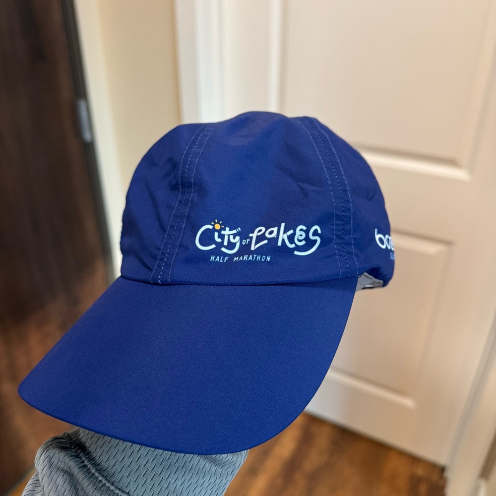 City of Lakes Stretchy Running Baseball Cap Race Merchandise